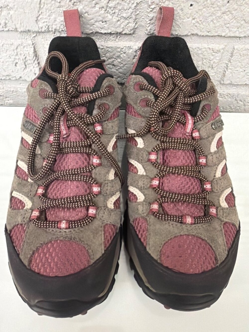 Merrell Women’s Moab Boulder Blush Hiking Low Shoe Size 5.5